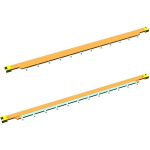 Complete 12-pin bar